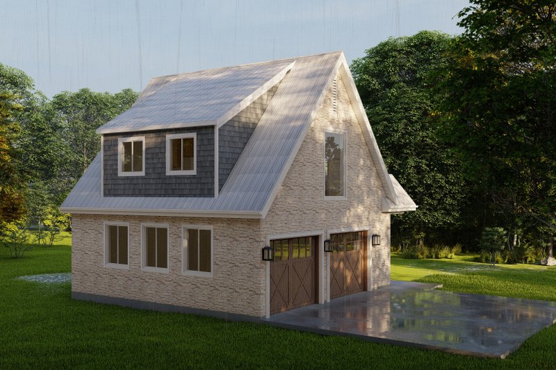 House Plan Design - Exterior - Other Elevation for Cottage House Plan #1060-133 - 2 bed, 1.5 bath