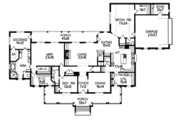 Traditional Style House Plan - 5 Beds 4.5 Baths 4715 Sq/Ft Plan #15-231 
