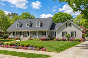 Country Exterior - Front Elevation Plan #17-618