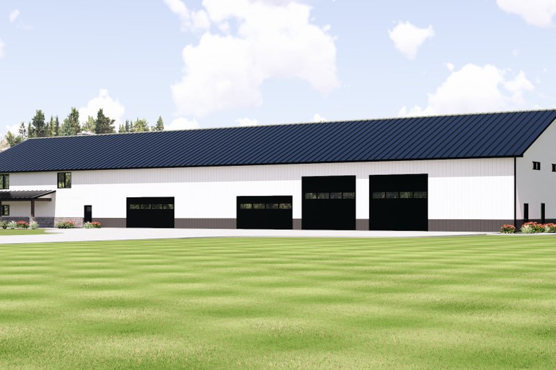 Dream House Plan - Exterior - Front Elevation 2 for Barndominium House Plan #1064-457 - 3 bed, 3.5 bath