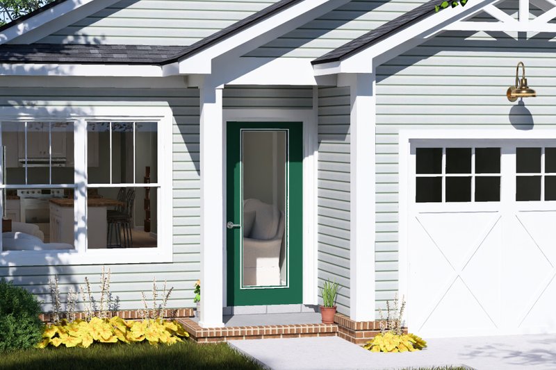 Home Plan - Exterior - Other Elevation for Cottage House Plan #513-2474 - 3 bed, 2 bath