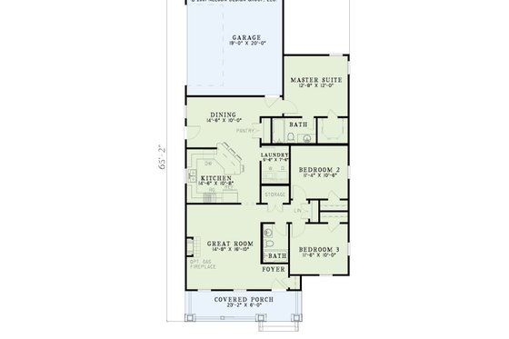 Exterior - Front Elevation 4 for Traditional House Plan #17-437 - 3 bed, 2 bath