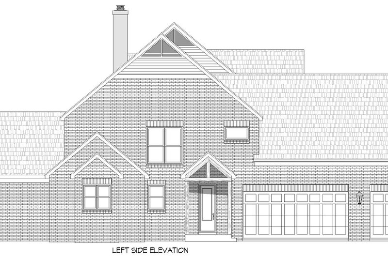 Dream House Plan - Exterior - Other Elevation for Traditional House Plan #932-791 - 5 bed, 4.5 bath