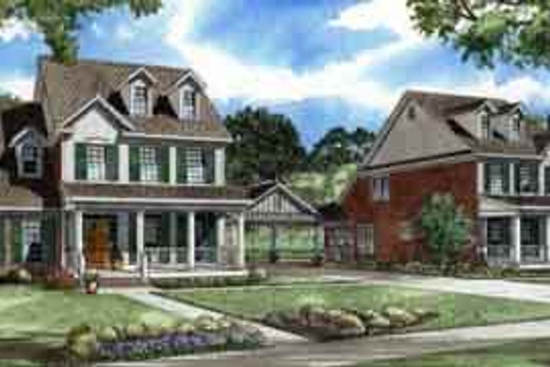 Traditional Style House Plan - 4 Beds 2.5 Baths 5454 Sq/Ft Plan #17-2213