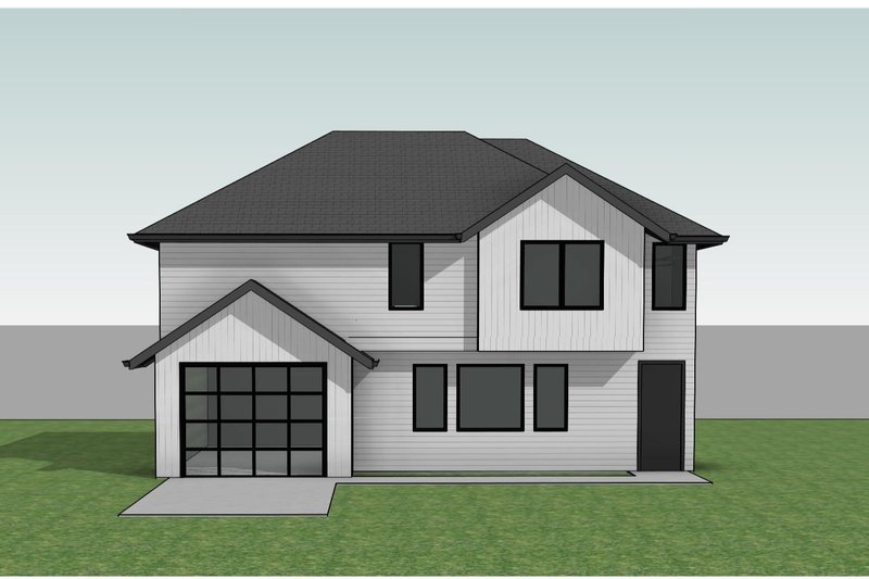 Architectural House Design - Farmhouse Exterior - Front Elevation Plan #1066-222