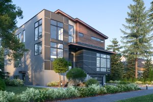 Exterior - Other Elevation 1 for Modern House Plan #1066-109 - 6 bed, 3.5 bath