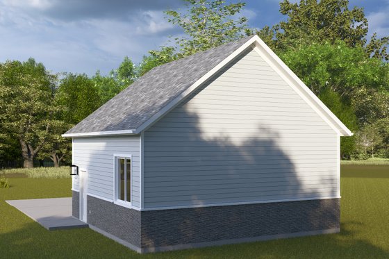 Exterior - Rear Elevation for Craftsman House Plan #1060-359, 0 bath