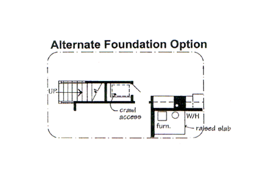 Floor Plan - Other Floor for European House Plan #312-465 - 3 bed, 2.5 bath
