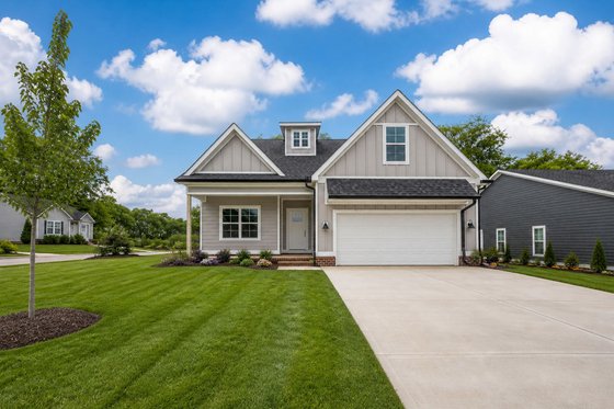 Exterior - Front Elevation 6 for Farmhouse House Plan #20-2398 - 4 bed, 3.5 bath