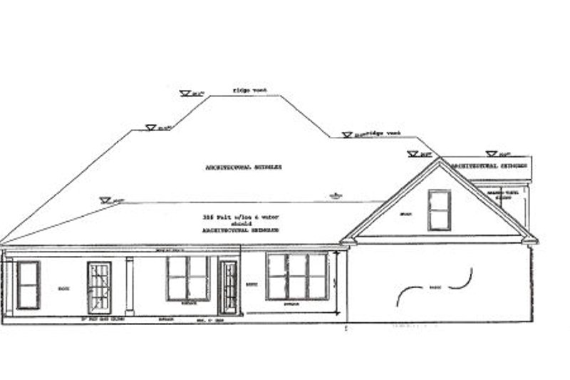 European Style House Plan - 4 Beds 3.5 Baths 3089 Sq/Ft Plan #63-167 ...