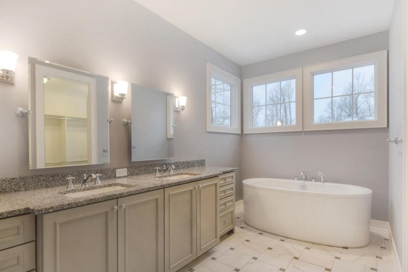 Architectural House Design - Interior - Master Bathroom for Tudor House Plan #901-119 - 5 bed, 3.5 bath