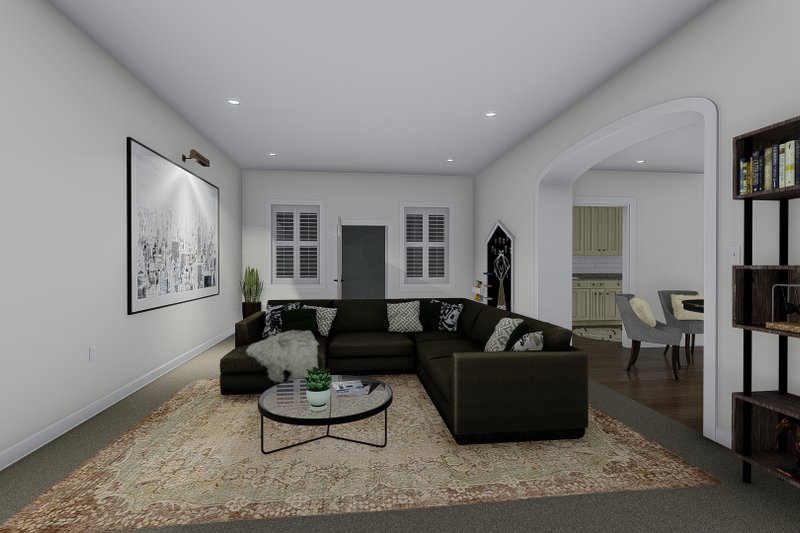 Architectural House Design - Interior - Other for Craftsman House Plan #1060-237 - 2 bed, 3 bath