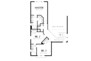 Craftsman Style House Plan - 4 Beds 2.5 Baths 1989 Sq/Ft Plan #48-483 