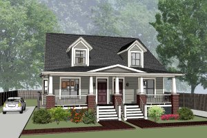 Traditional Exterior - Front Elevation Plan #79-245