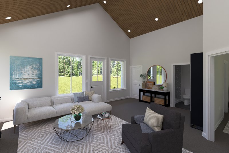 Architectural House Design - Interior - Other 2 for Craftsman House Plan #1060-294 - 1 bed, 1 bath