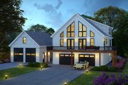 Farmhouse Style House Plan - 3 Beds 4 Baths 4005 Sq/Ft Plan #932-1159 