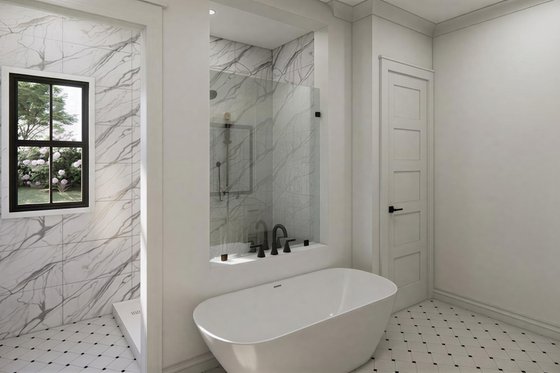 Interior - Master Bathroom 2 for Farmhouse House Plan #1074-133 - 4 bed, 3.5 bath