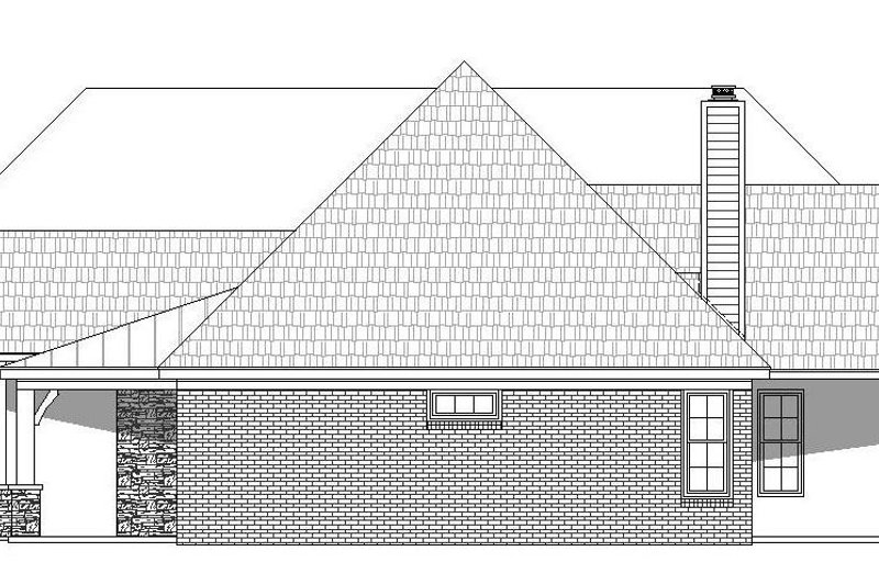 Dream House Plan - Exterior - Other Elevation 1 for Country House Plan #932-147 - 4 bed, 3.5 bath
