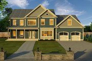 Traditional Style House Plan - 4 Beds 2.5 Baths 4279 Sq/Ft Plan #497-46 