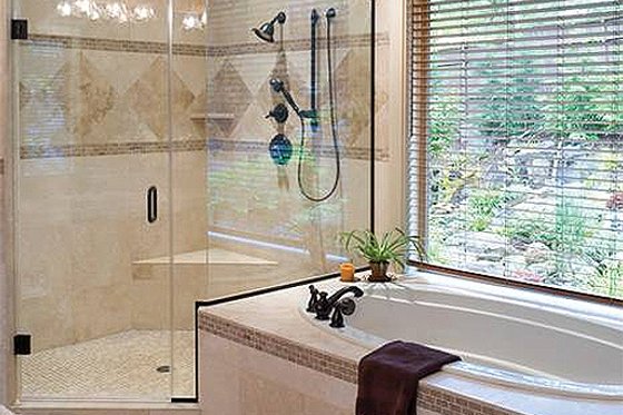 Master Bathroom - 2900 square foot Craftsman home