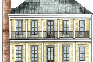Traditional Exterior - Front Elevation Plan #69-453