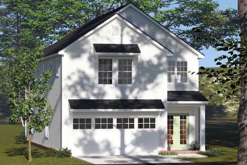 House Design - Exterior - Other Elevation 2 for Cottage House Plan #513-2320 - 4 bed, 3.5 bath