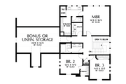 Farmhouse Style House Plan - 3 Beds 2.5 Baths 2093 Sq/Ft Plan #48-1083 