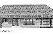 Traditional Style House Plan - 3 Beds 2.5 Baths 1778 Sq/Ft Plan #70-196 