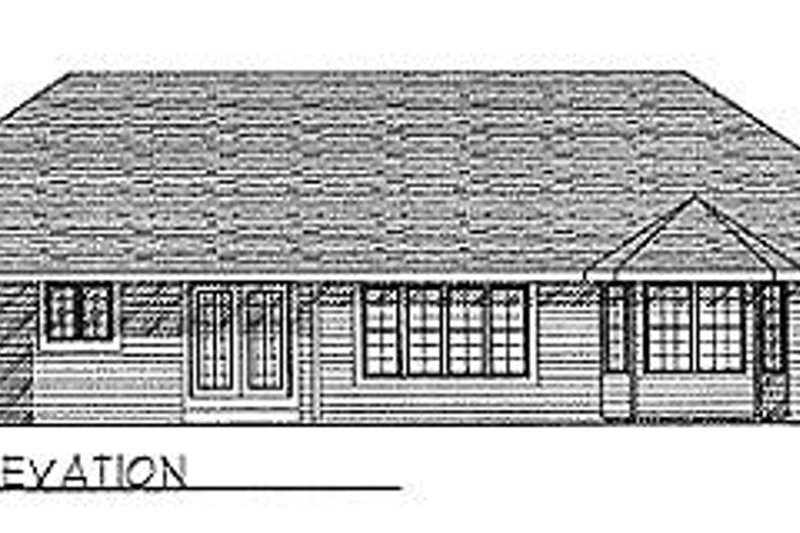 Traditional Style House Plan 3 Beds 25 Baths 1778 Sqft Plan 70 196