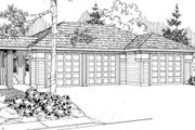 Traditional Style House Plan - 0 Beds 0 Baths 1072 Sq/Ft Plan #124-638 