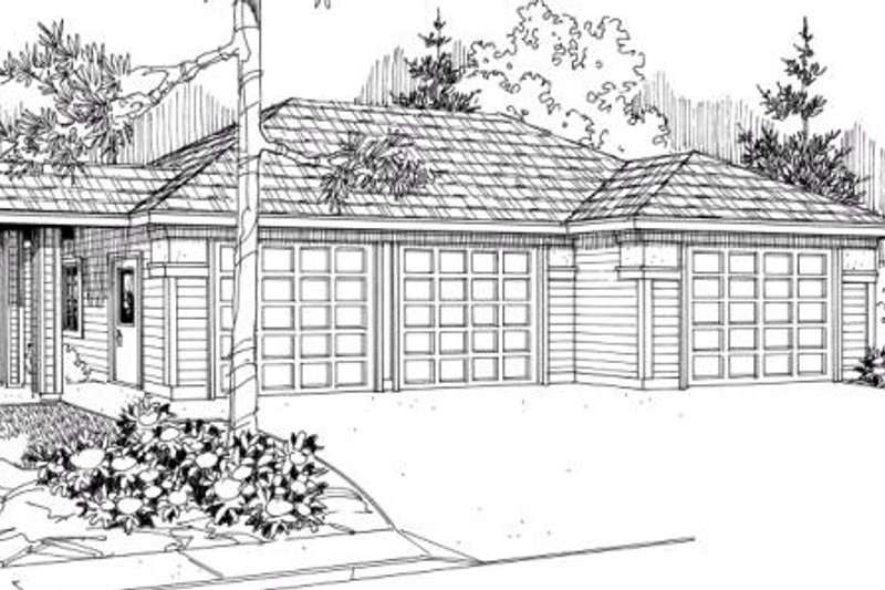 House Design - Traditional Exterior - Front Elevation Plan #124-638