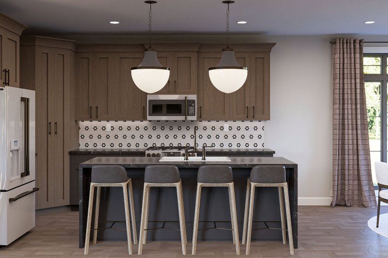 House Plan Design - Interior - Kitchen for Cottage House Plan #455-649 - 3 bed, 2.5 bath