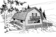 Country Style House Plan - 3 Beds 2 Baths 1680 Sq/Ft Plan #60-112 
