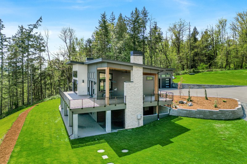 Home Plan - Photo 12 for Contemporary House Plan #1070-161 - 4 bed, 2.5 bath