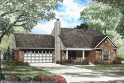 Traditional Style House Plan - 2 Beds 2 Baths 1067 Sq/Ft Plan #17-1116 