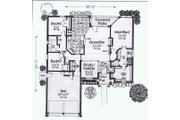 Colonial Style House Plan - 4 Beds 2.5 Baths 2190 Sq/Ft Plan #310-806 