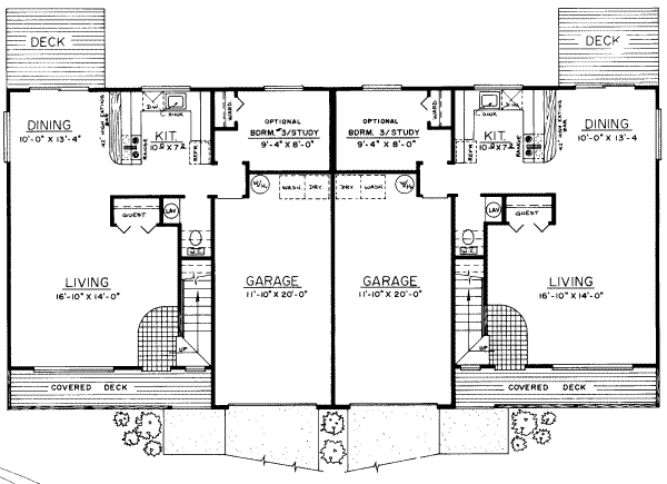 Traditional Floor Plan - Main Floor Plan #303-175