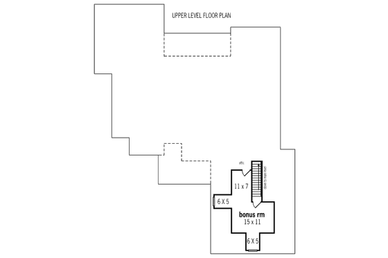 Floor Plan - Other Floor for European House Plan #45-331 - 4 bed, 3 bath