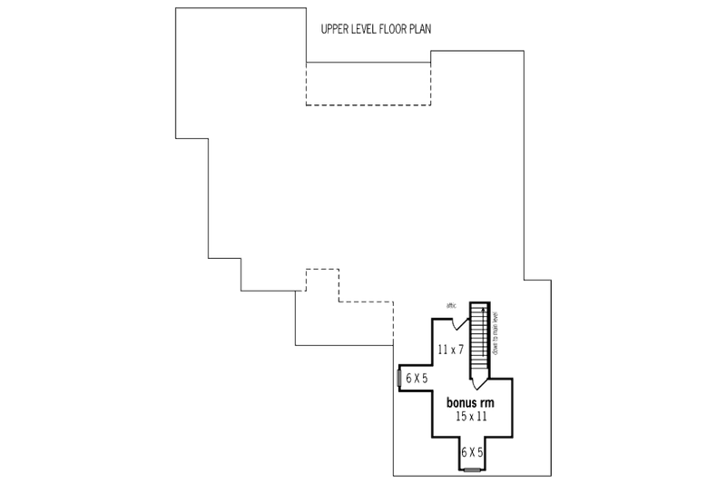 Home Plan - Floor Plan - Other Floor for European House Plan #45-331 - 4 bed, 3 bath