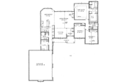 Modern Style House Plan - 3 Beds 3 Baths 1984 Sq/Ft Plan #421-157 
