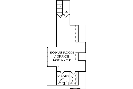 Floor Plan - Other Floor for Craftsman House Plan #453-58 - 3 bed, 4.5 bath