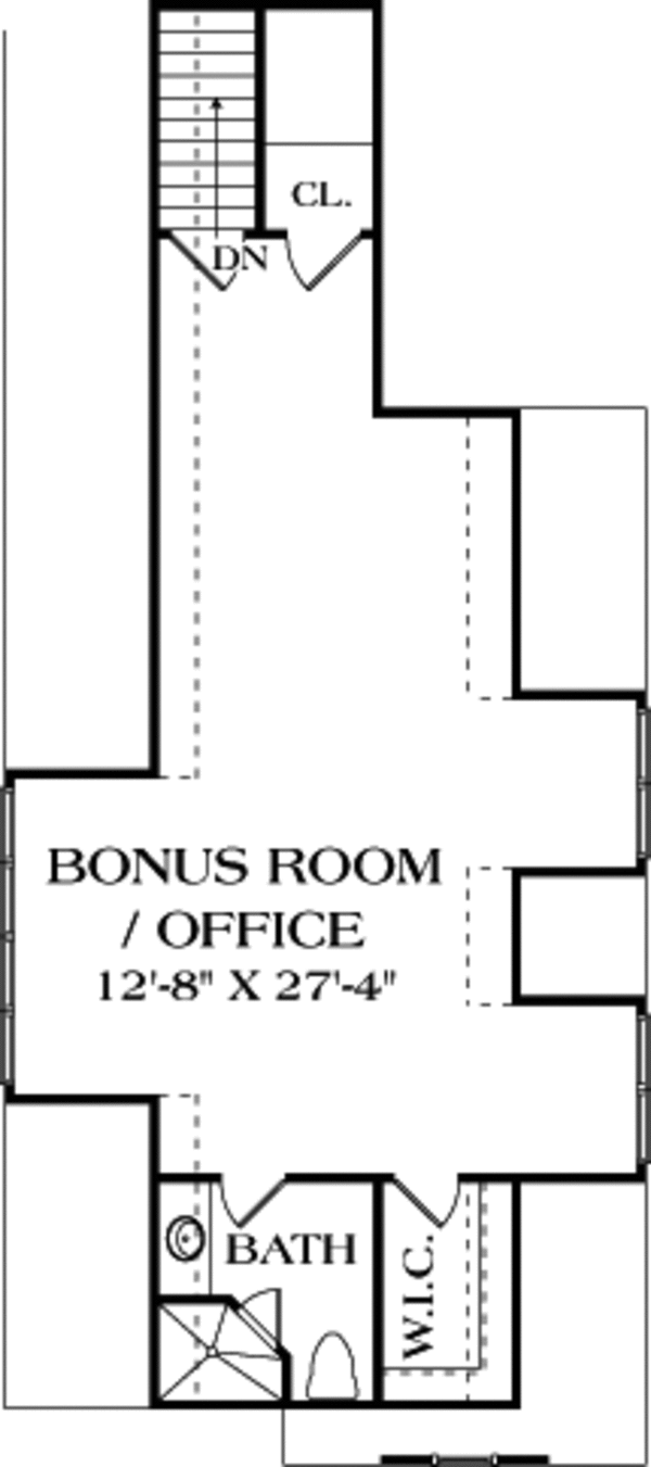 Craftsman Floor Plan - Other Floor Plan #453-58