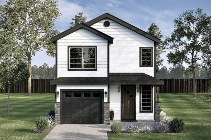 Architectural House Design - Traditional Exterior - Front Elevation Plan #1108-10