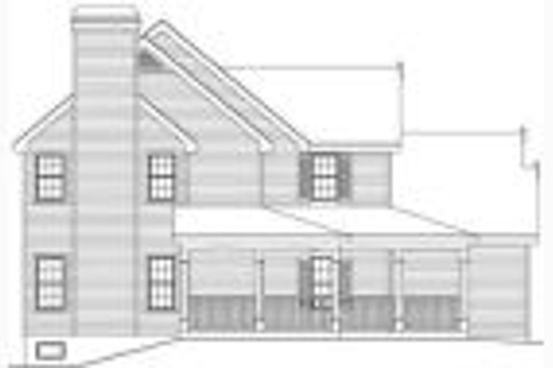 Architectural House Design - Photo 2 for Country House Plan #57-132 - 3 bed, 3.5 bath