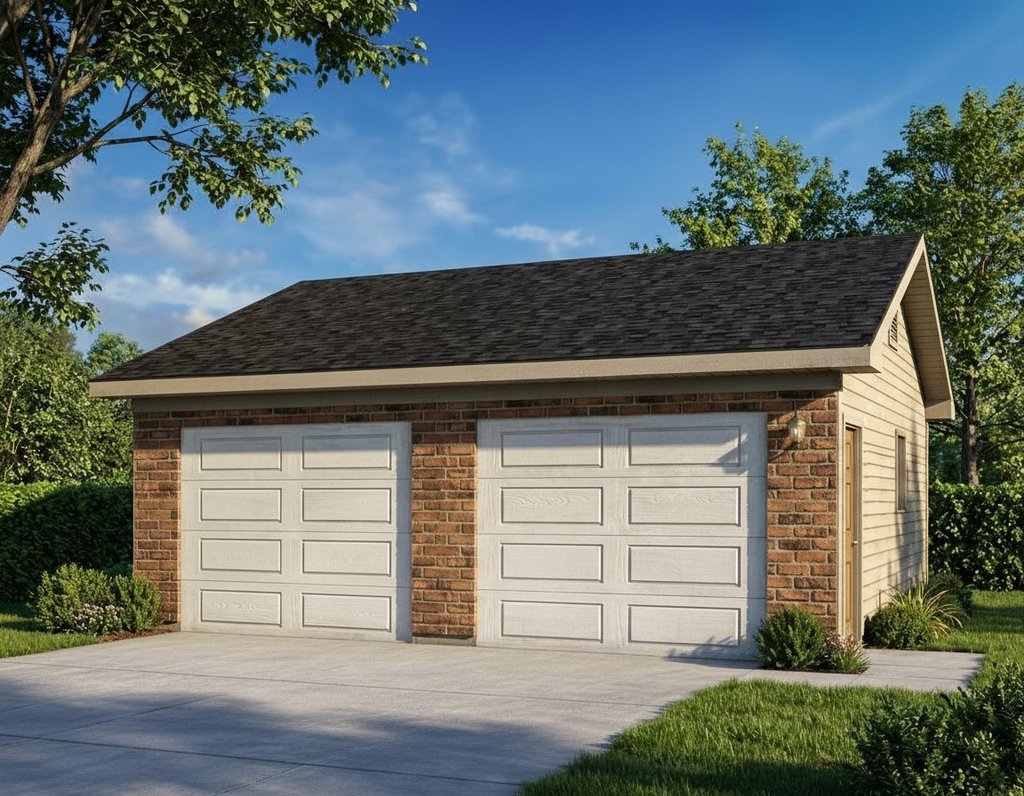 Exterior - Front Elevation 2 for Traditional House Plan #22-451, 0 bath