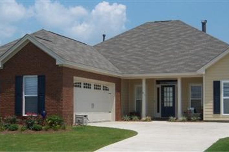 Exterior - Front Elevation 2 for Traditional House Plan #63-160 - 3 bed, 2 bath