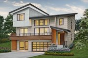 Contemporary Style House Plan - 4 Beds 3.5 Baths 2874 Sq/Ft Plan #48-1019 