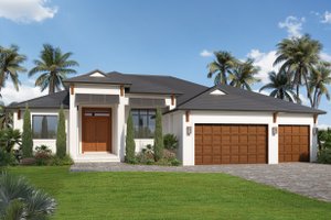 Contemporary Exterior - Front Elevation Plan #938-110