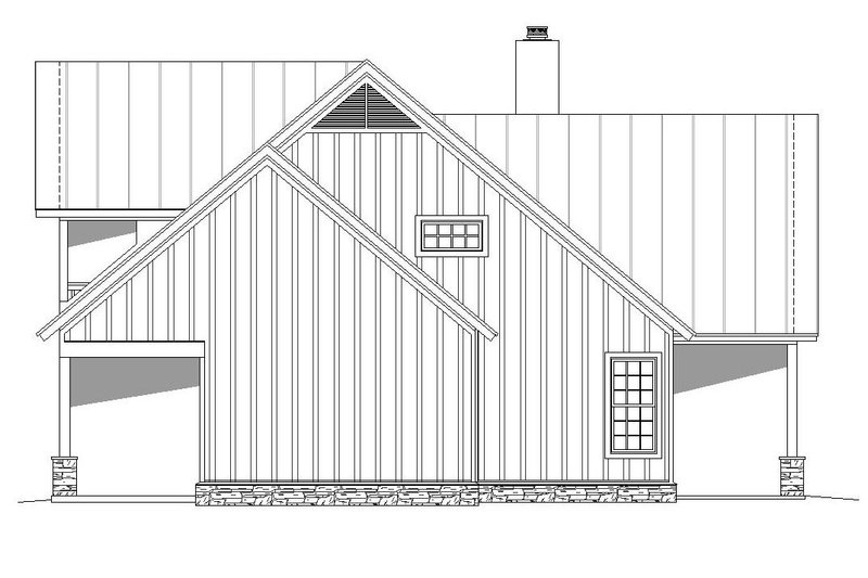 House Blueprint - Exterior - Other Elevation 1 for Country House Plan #932-144 - 3 bed, 3.5 bath