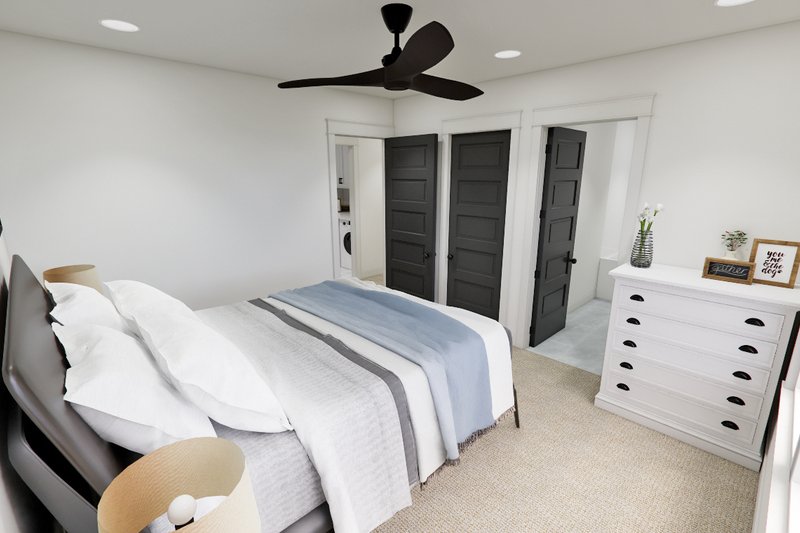Dream House Plan - Interior - Bedroom 1 for Craftsman House Plan #51-1267 - 4 bed, 3.5 bath